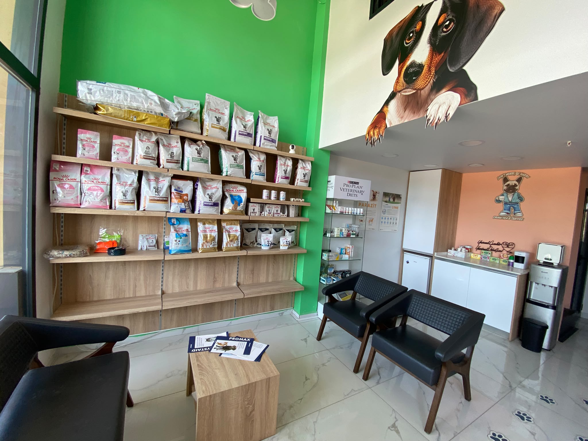 Umut Veteriner Bornova şubesi klinik alanı